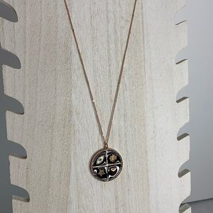 Stella & Dot Mindful Medallion Necklace (retired)